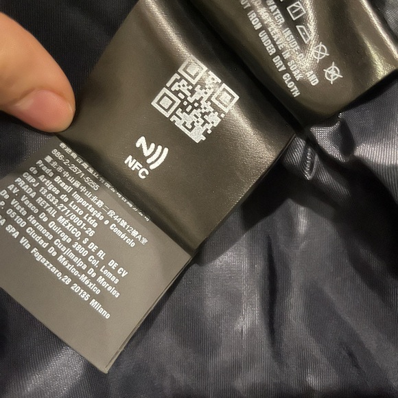 Prada Navy Gabardine Nylon jacket men’s size 44 men’s medium - Picture 12 of 12